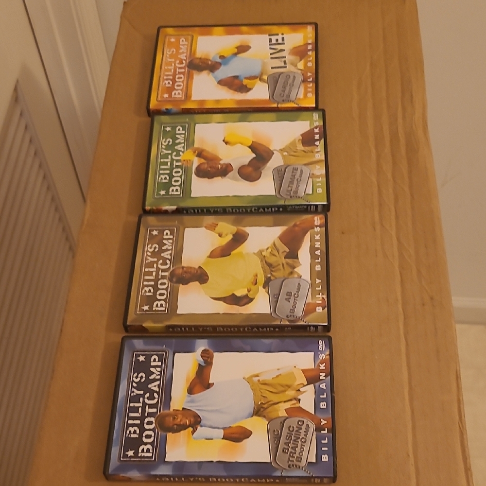 Billy Blanks Bootcsmp Fitness Series DVD Set